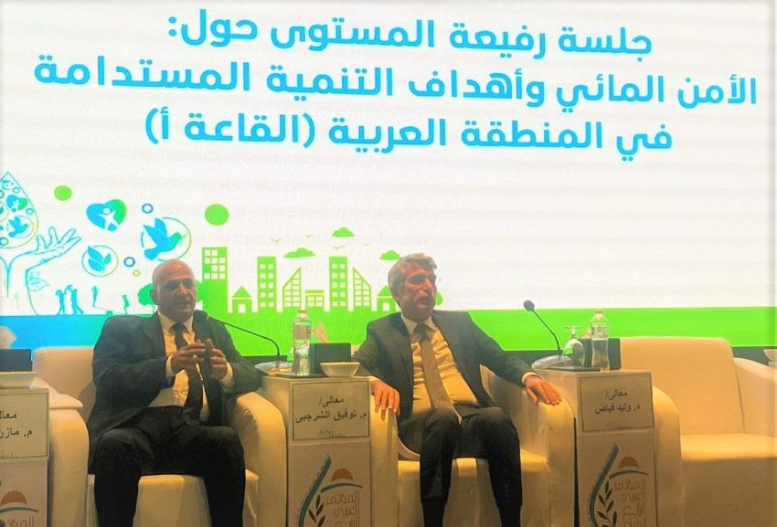 الشرجبي يؤكد أهمية إحداث تحول في إدارة المياه على المستوى العربي