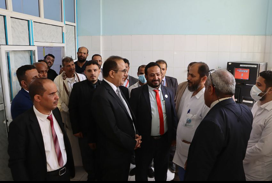 وزير الصحة يدشن حملة تصحيح البتر الجراحي في هيئة مستشفى مأرب