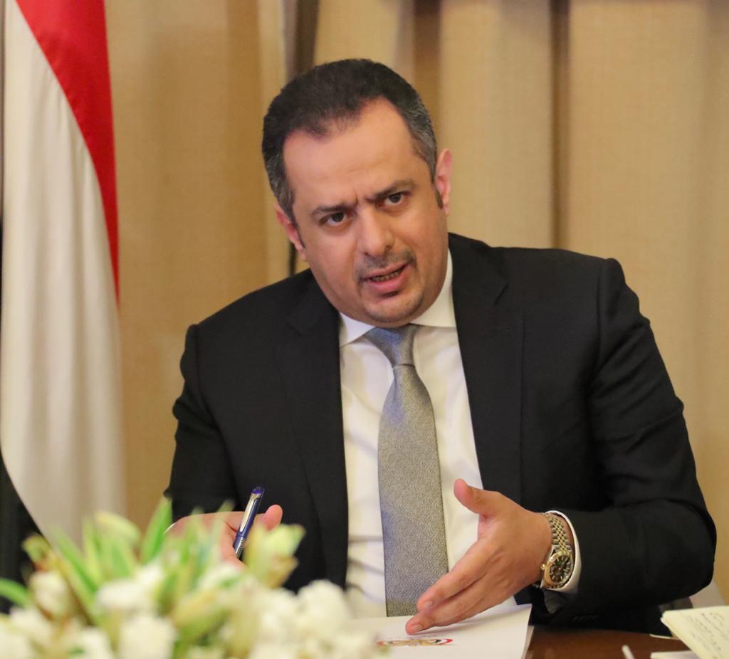 رئيس الوزراء يطلع على الوضع الصحي في محافظة تعز 