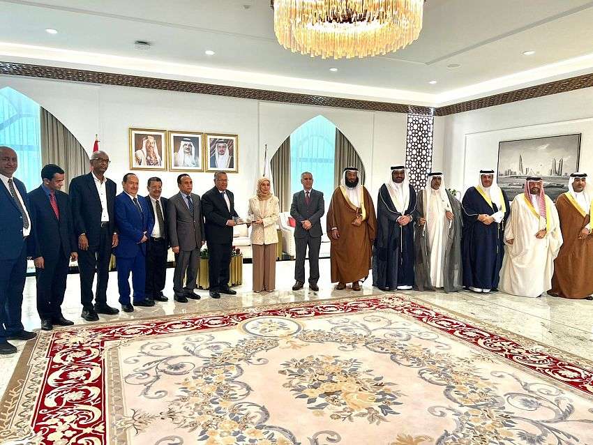 بن دغر يبحث مع رئيسة مجلس النواب البحريني تعزيز علاقات التعاون الثنائي