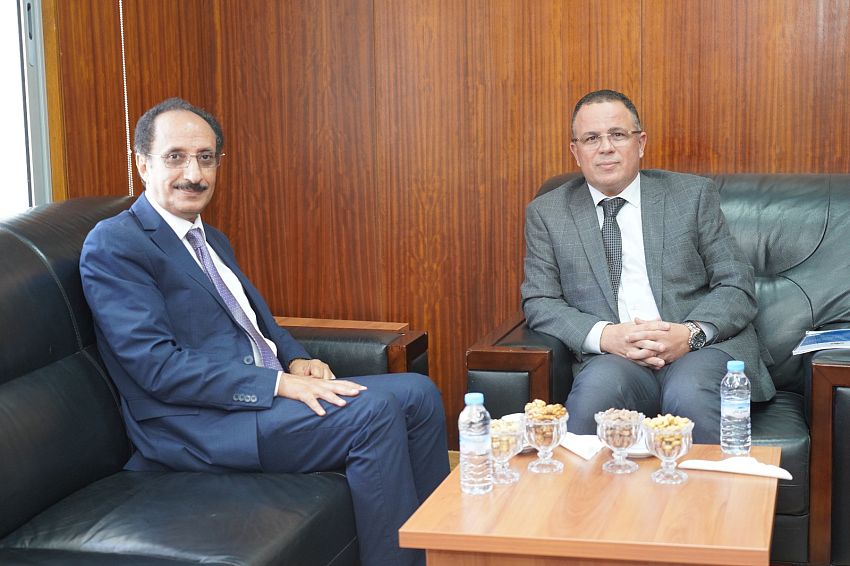 الأصبحي يلتقي مدير المعهد العالي للقضاء في المغرب