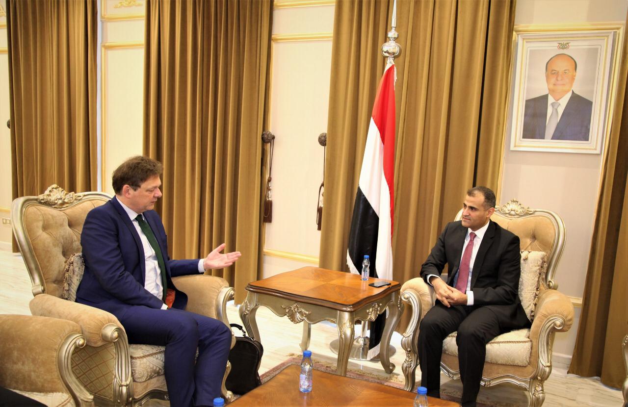 الوزير الحضرمي يلتقي مدير عام افريقيا وامريكا اللاتينية والشرق الأوسط والأدنى بالخارجية الألمانية