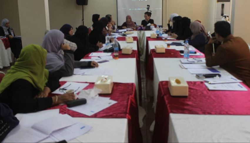 اجتماع بعدن يناقش انشطة وبرامج الخطة الوطنية لتنفيذ اجندة المراة والسلام والامن