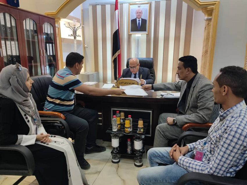 وزير الإدارة المحلية يناقش مع منظمة سول برامج وخططها للعام الجاري