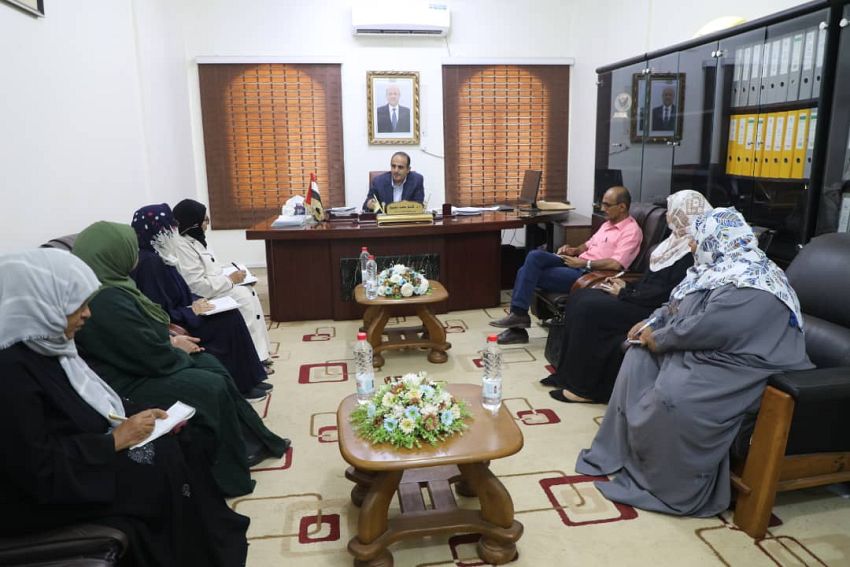 بحيبح يرأس اجتماعًا للتهيئة لحملة تعزيز صحة الأم