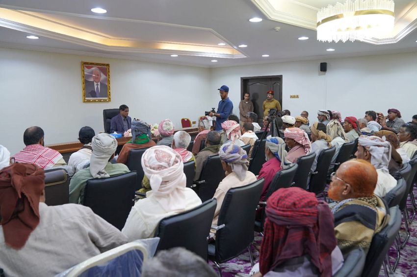عضو مجلس القيادة الرئاسي البحسني يشيد بالأدوار الوطنية لقبائل حضرموت