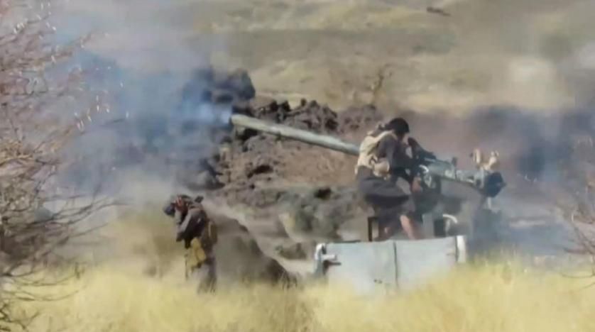 مصرع مجموعة حوثية كاملة بعد محاولتها الهجوم على مواقع الجيش الوطني غرب مارب 