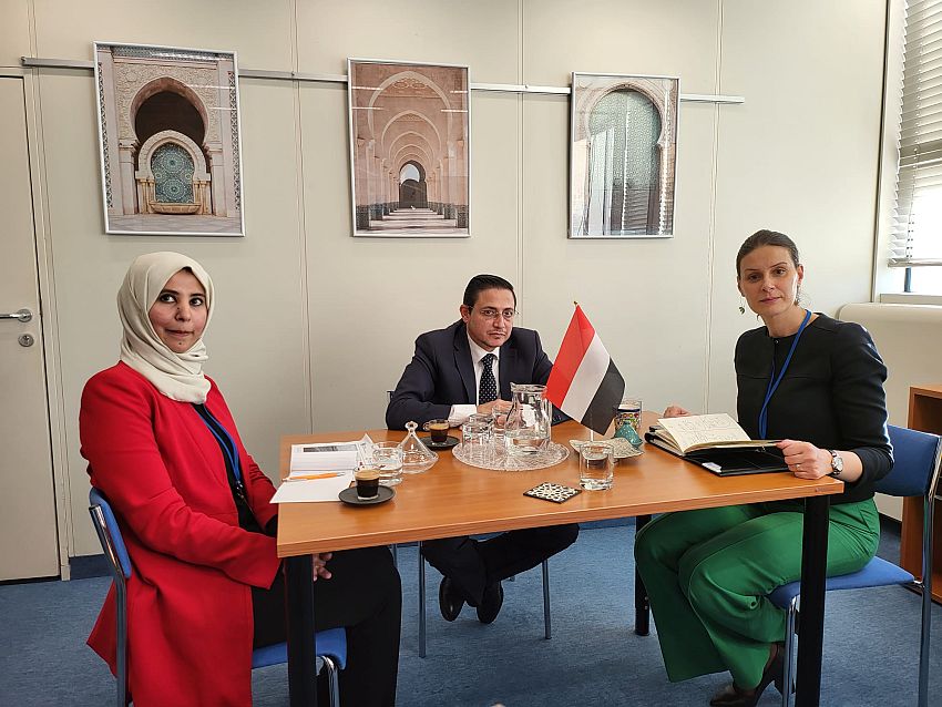 بحث التعاون المشترك بين اليمن ومنظمة الأمم المتحدة للتنمية الصناعية
