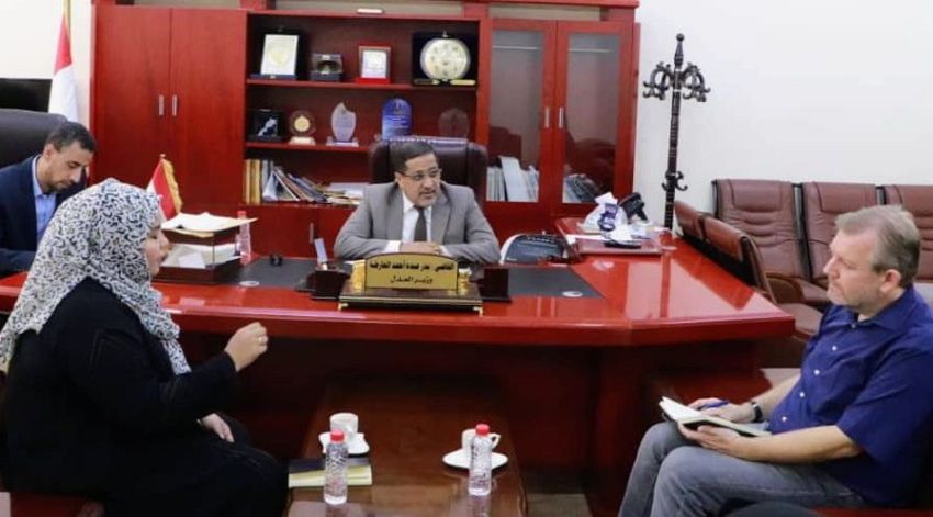 وزير العدل يبحث مع خبير اممي جهود تعزيز مكافحة الجريمة والمخدرات