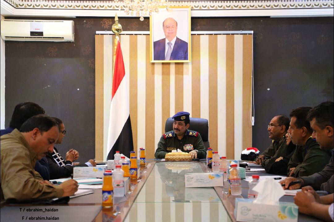 وزير الداخلية يبحث إمكانية دعم قطاعات وزارة الداخلية من قبل برنامج الأمم المتحدة الانمائي