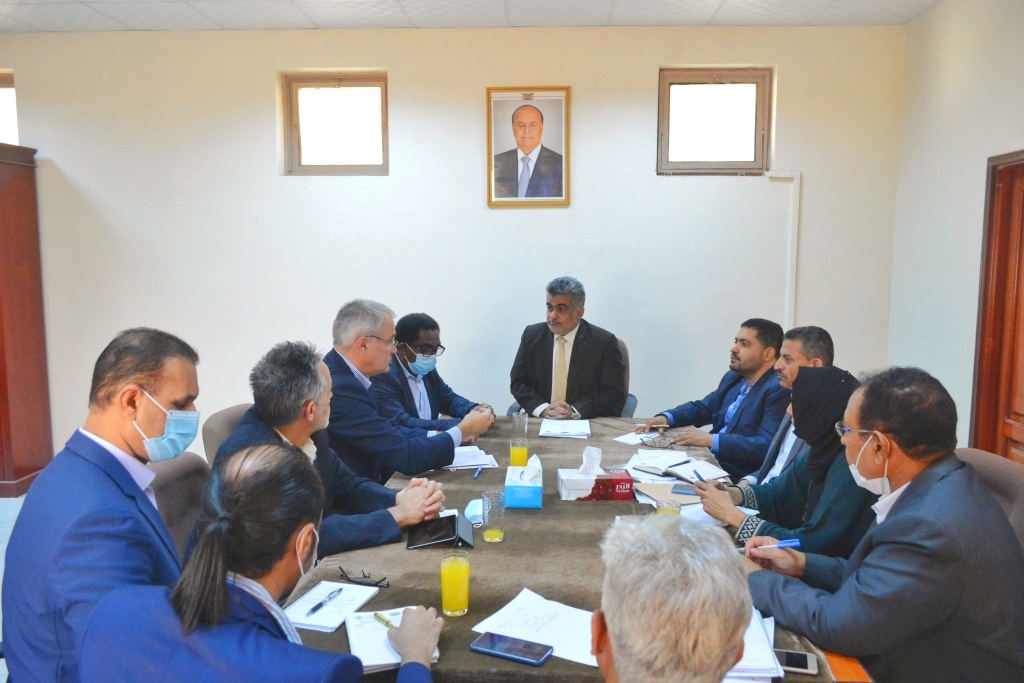 نائب وزير التخطيط يبحث مع وفد (الفاو) جهود القضاء على الجراد الصحراوي