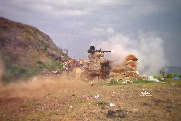 الجيش الوطني يصد هجوما حوثيا شمال تعز