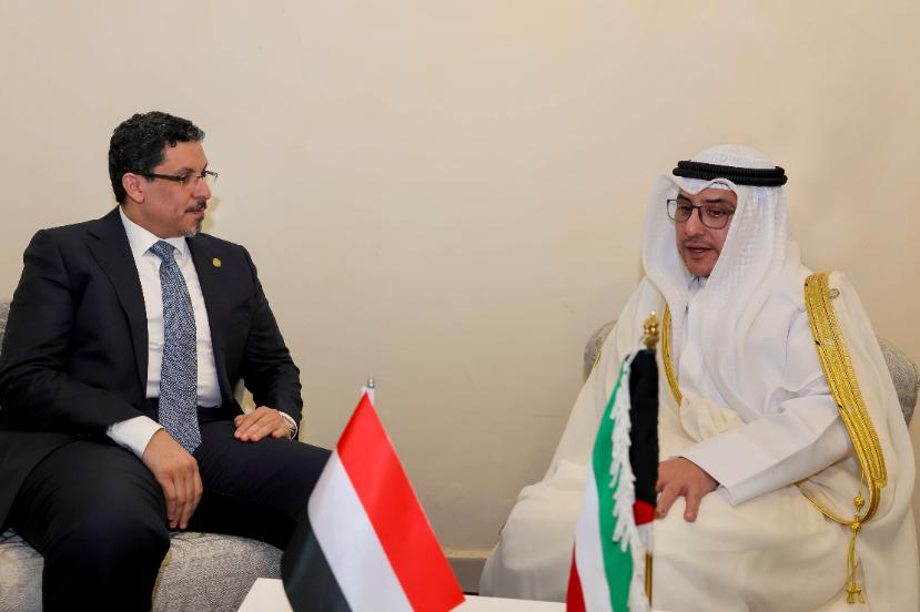 وزير الخارجية يبحث مع نظيره الكويتي مستجدات الأوضاع في بلادنا