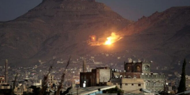 طيران التحالف يدمر منصة صواريخ باليستية بصنعاء