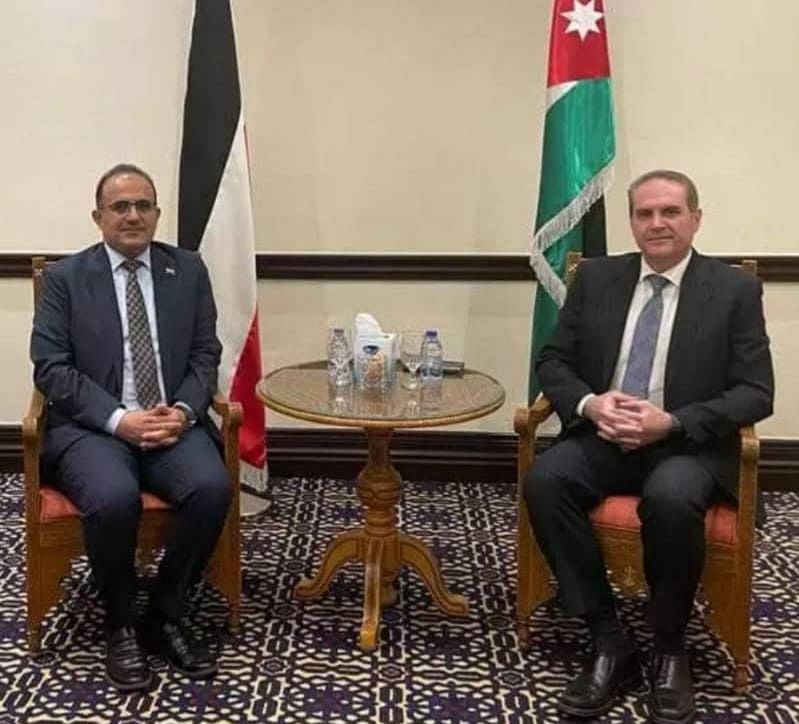 وزير الصحة يبحث مع نظيره الاردني تطوير بروتكول التعاون بين البلدين