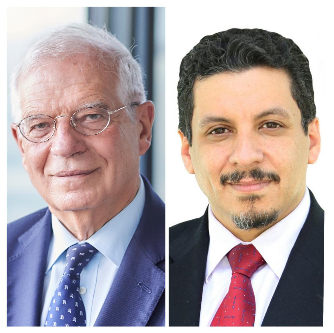 بن مبارك يناقش مع ممثل السياسة الخارجية في الاتحاد الأوربي مستجدات الأوضاع في اليمن
