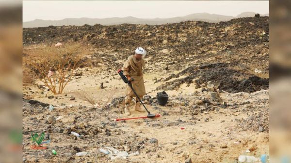 مسام يعلن نزع ستة آلاف لغماً وعبوة ناسفة خلال شهرمايو