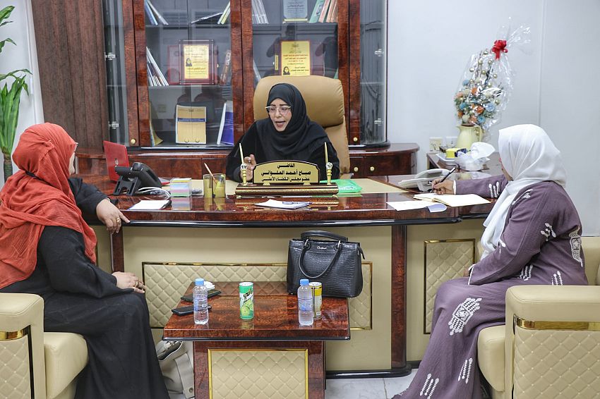 القاضي صباح العلواني تؤكد دعم مجلس القضاء الاعلى لقضايا المرأة ووصولها للعدالة