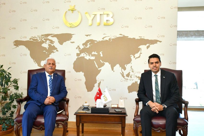 سفير اليمن يلتقي رئيسي الوكالة التركية تيكا ومؤسسة المنح التركية