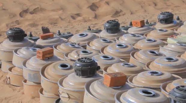 مسام” ينتزع (1.207) لغماً حوثياً خلال أسبوع
