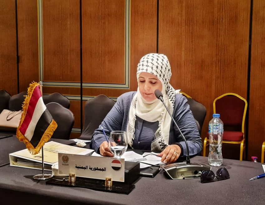 رئيسة اللجنة الوطنية للمرأة تشارك في اجتماع منظمة المرأة العربية
