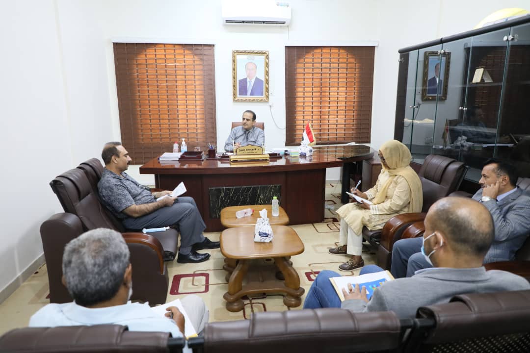 وزير الصحة يبحث مع ممثلي منظمات دولية سبل دعم القطاع الصحي