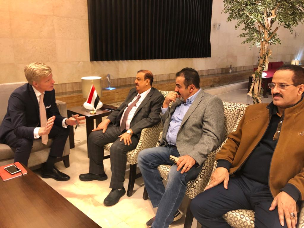 رئيس مجلس النواب يلتقي سفير الإتحاد الأوروبي لدى اليمن