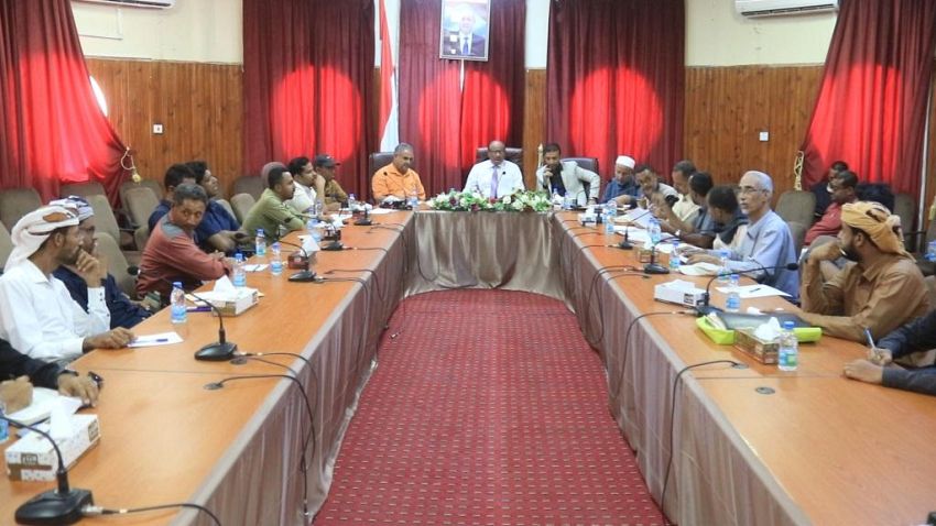 فتح مظاريف مشروع صحي في محافظة حضرموت