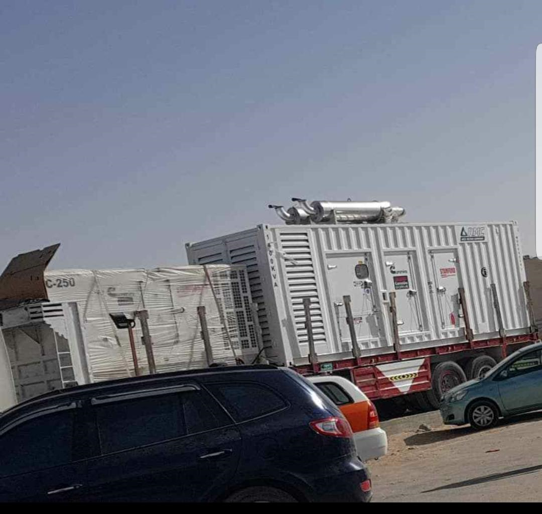وصول مولدات جديدة بقوة 4 ميجاوات لمدينة الغيظة