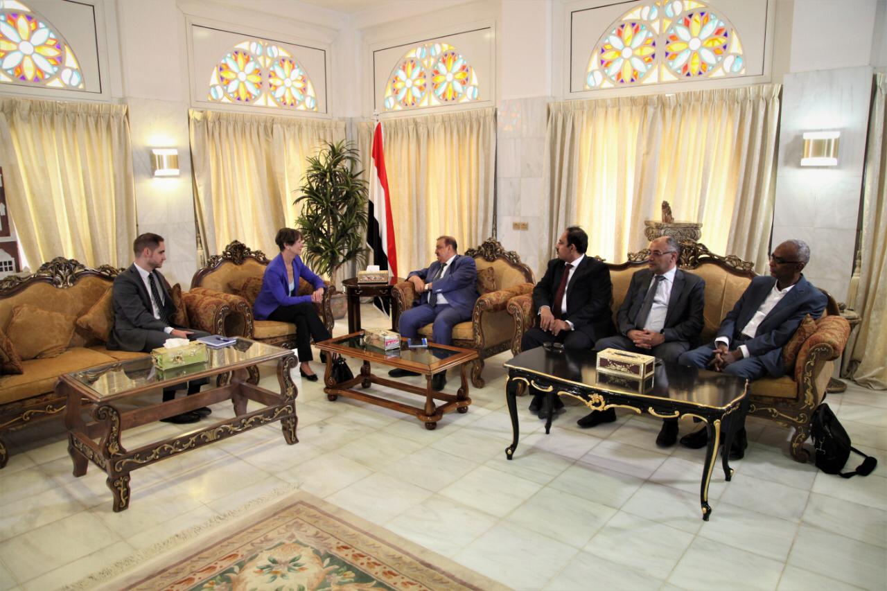 البركاني يلتقي السفيرة الألمانية ويثمن دعم بلادها لليمن وشرعيته الدستورية 