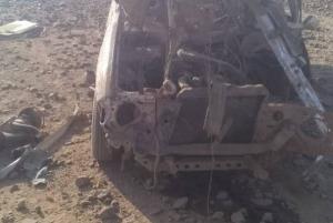 انفجار لغم حوثي بسيارة مواطن في تعز