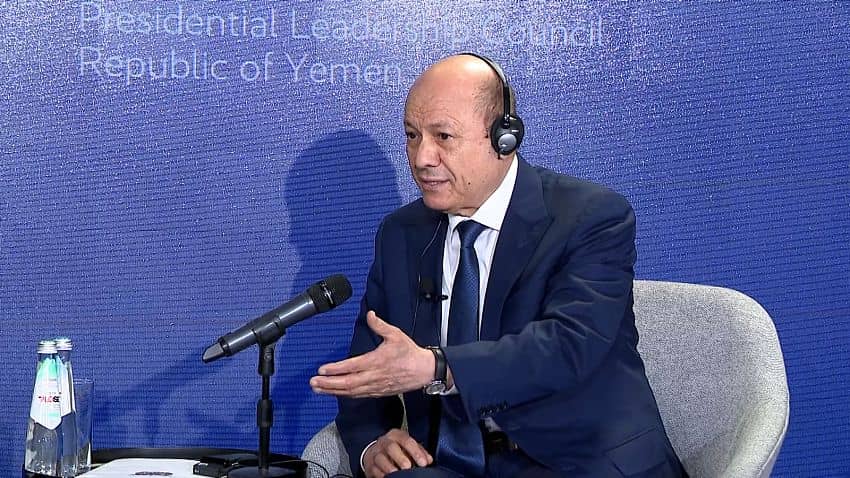 رئيس مجلس القيادة الرئاسي: الشعب اليمني لن يكل ولن يمل في مقاومة كابوس ميليشيا الحوثي