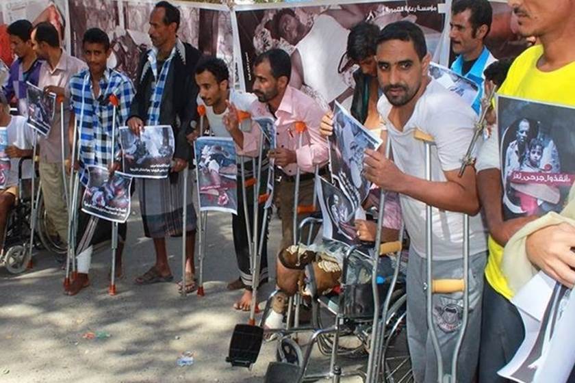 مغادرة 20 جريح إلى الهند لاستكمال علاجهم
