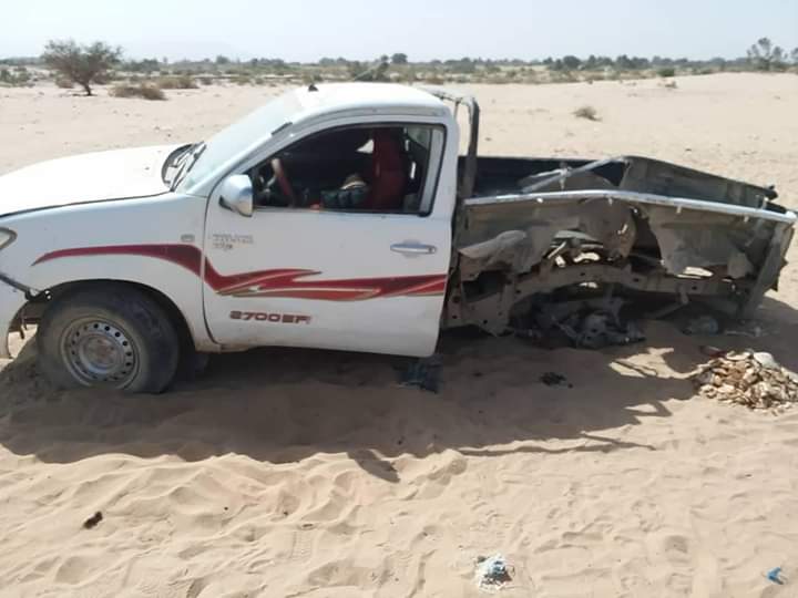 انفجار لغم حوثي وإصابة خمسة مدنيين بينهم أطفال بمديرية المتون محافظة الجوف.