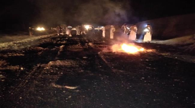 انفجار مقطورة غاز في مأرب