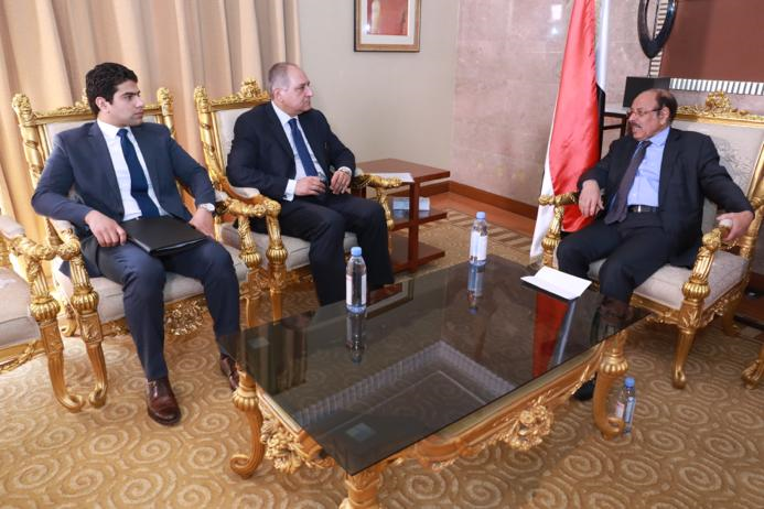 نائب رئيس الجمهورية يشيد بمواقف جمهورية مصر العربية الداعمة لليمن وشرعيته الدستورية