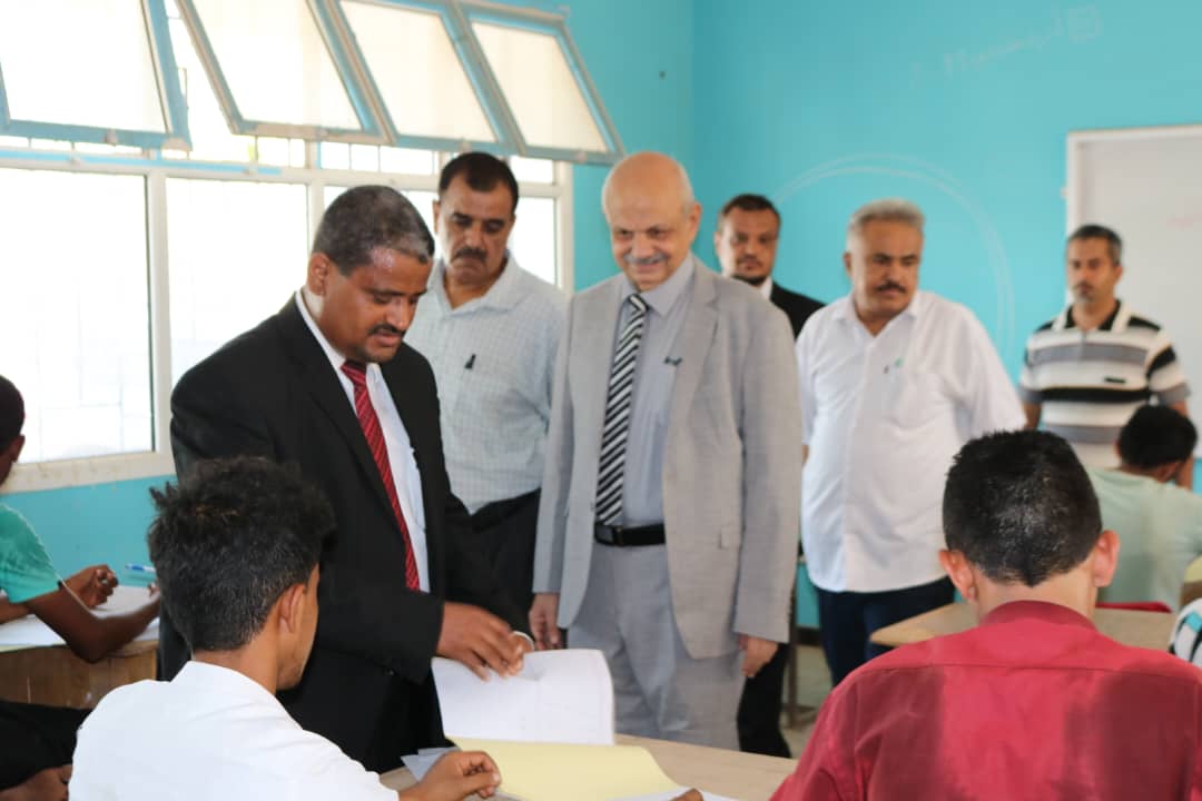 بدء الاختبارات الوزارية في المعاهد الفنية والمهنية في المحافظات المحررة
