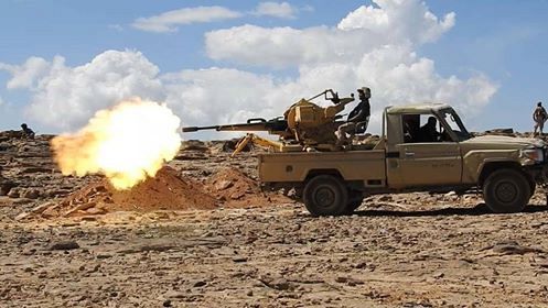 قوات الجيش تحبط هجوماً حوثياً في جبهة اليتمة