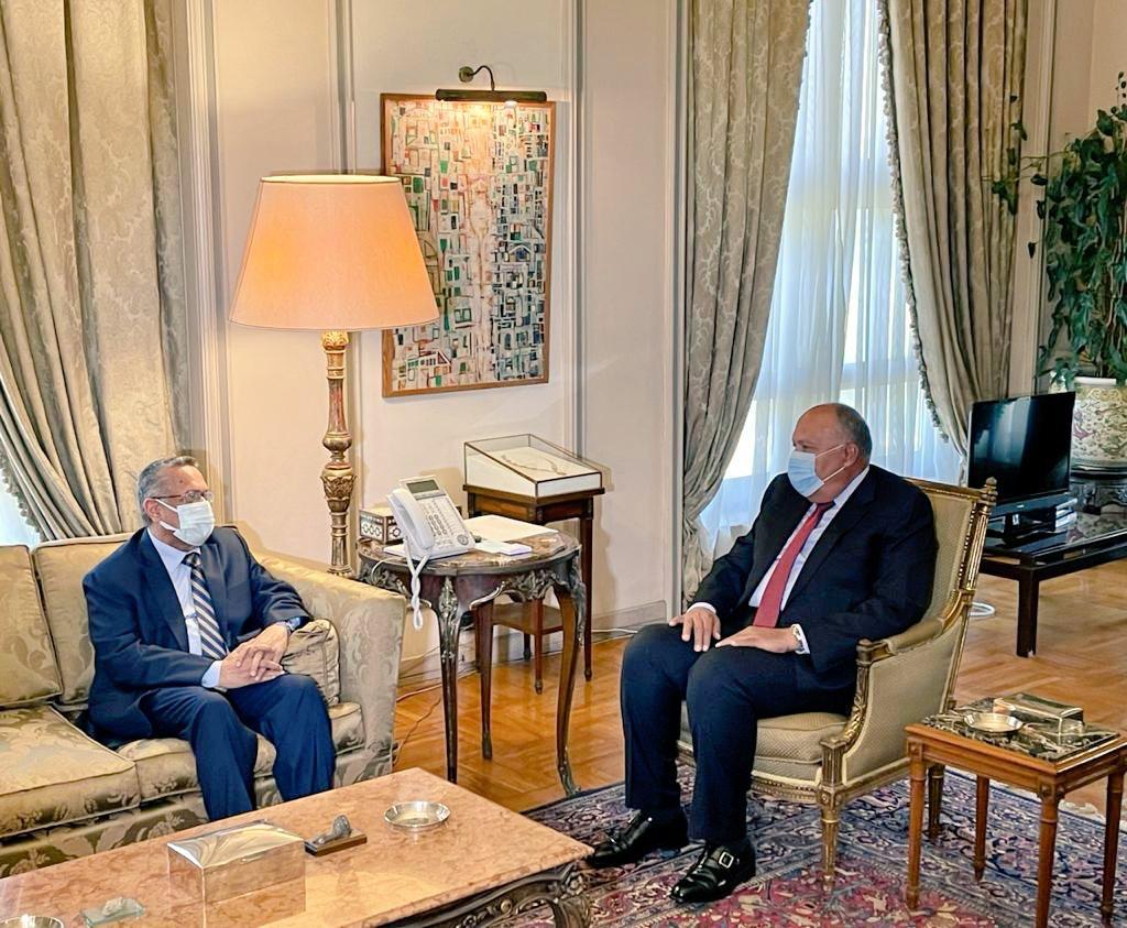 رئيس مجلس الشورى يلتقي وزير الخارجية المصري ويناقش معه مستجدات الأوضاع في اليمن