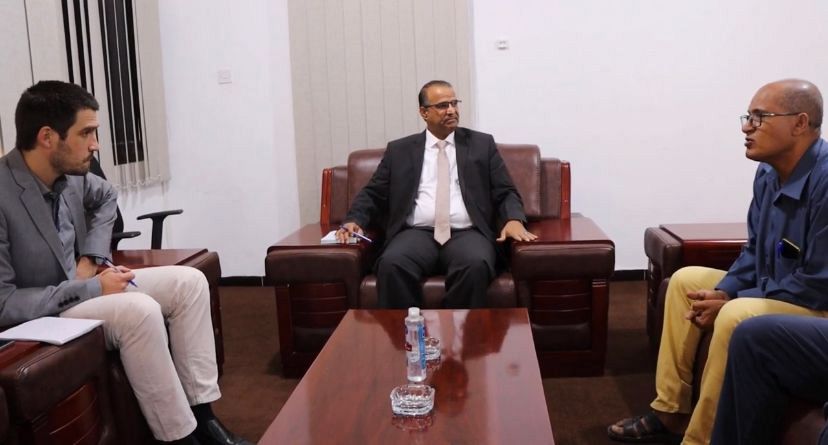 وزير الشؤون الاجتماعية والعمل يبحث مع منظمة هاندي كاب تعزيز التعاون المشترك