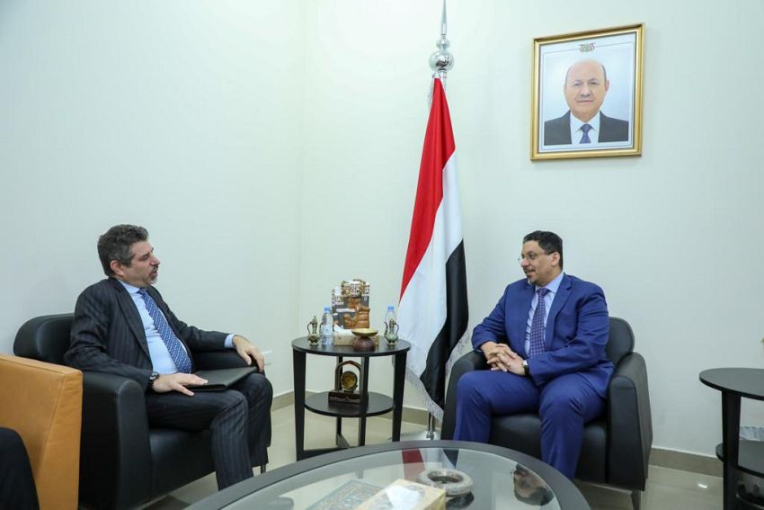 بن مبارك يبحث مع السفير الأمريكي مستجدات الأوضاع في اليمن