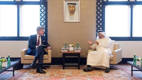 المبعوث الأممي يبحث مع مسؤولين إماراتيين الدعم الإقليمي لتسوية سياسية مستدامة في اليمن