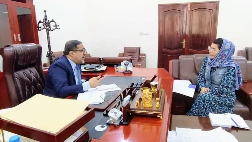وزير العدل يبحث مع الـ (UNDP) أوجه التعاون المشترك وتطوير قدرات السلطة القضائية