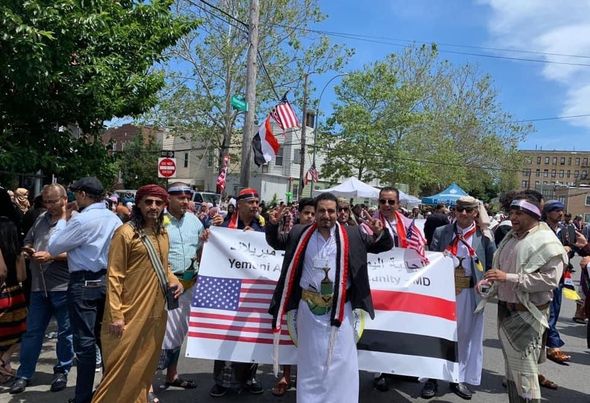 اليمنيون في أمريكا يحتفلون بالعيد الوطني 22 مايو