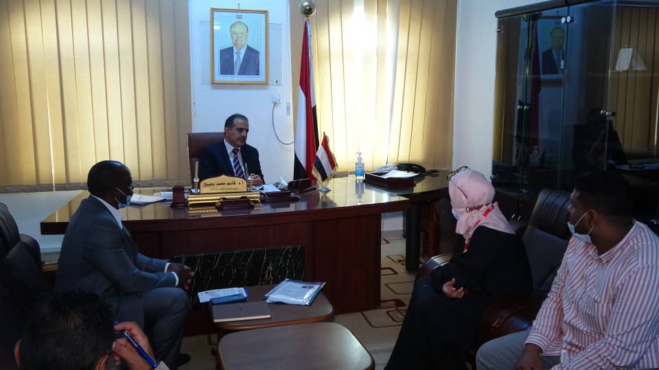 وزير الصحة يلتقي ممثل مكتب صندوق الأمم المتحدة السكان وممثل منظمة جون سنو