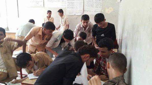 الغش في مناطق الحوثي.. انتهاك بشع وتدمير منظم للتعليم 