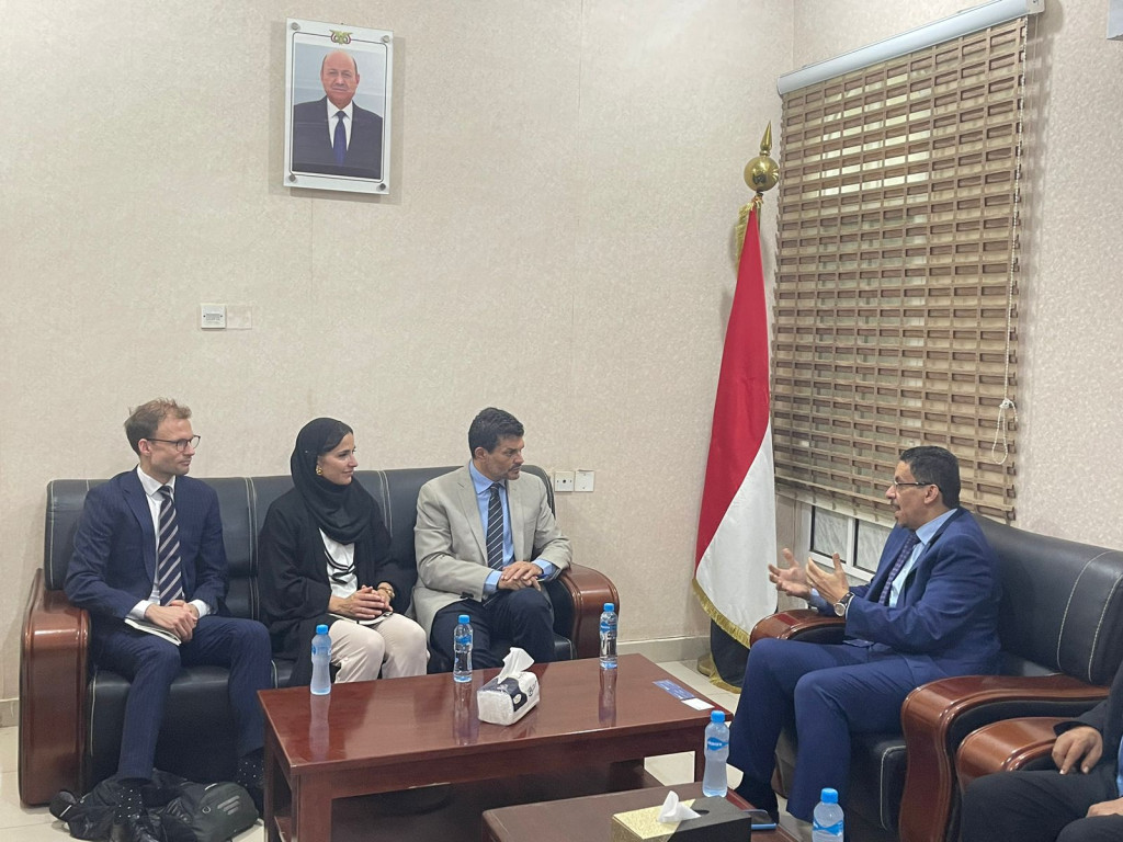 وزير الخارجية يبحث مع منظمة "NOREF" النرويجية تطورات الأوضاع في اليمن