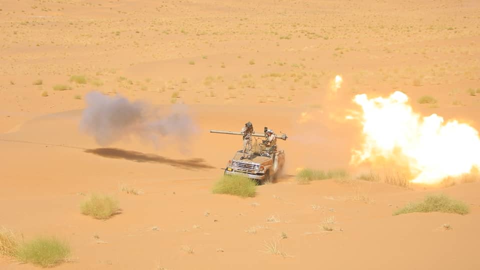 الجيش الوطني يستعيد مواقع جنوب محافظة مأرب