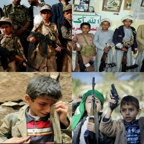 الرابطة الإنسانية تسلم مكتب المقرر الخاص تقريراً حول تجنيد المليشيات الحوثية للأطفال
