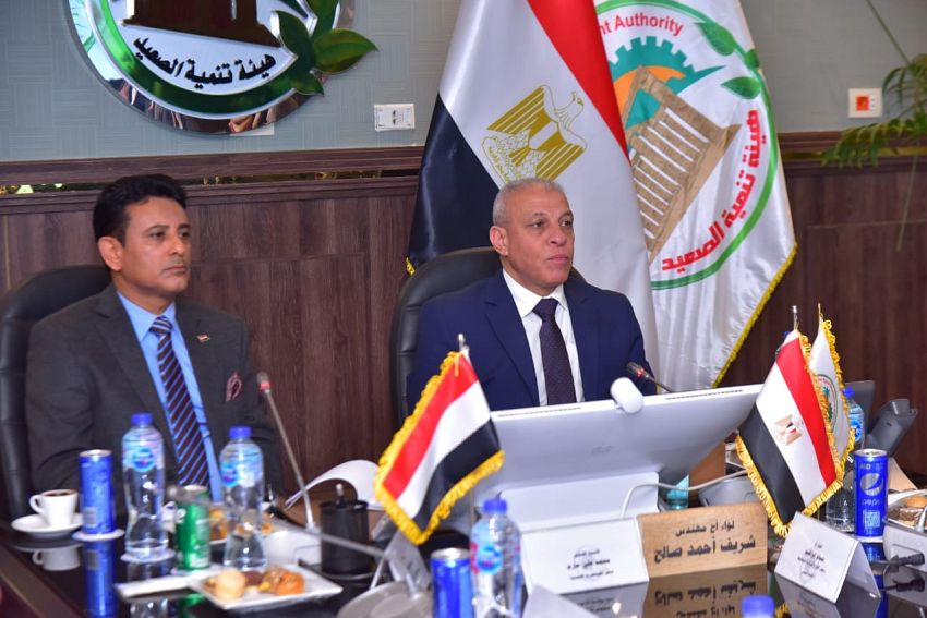 السفير مارم يتعرف على تجربة هيئة تنمية الصعيد المصرية
